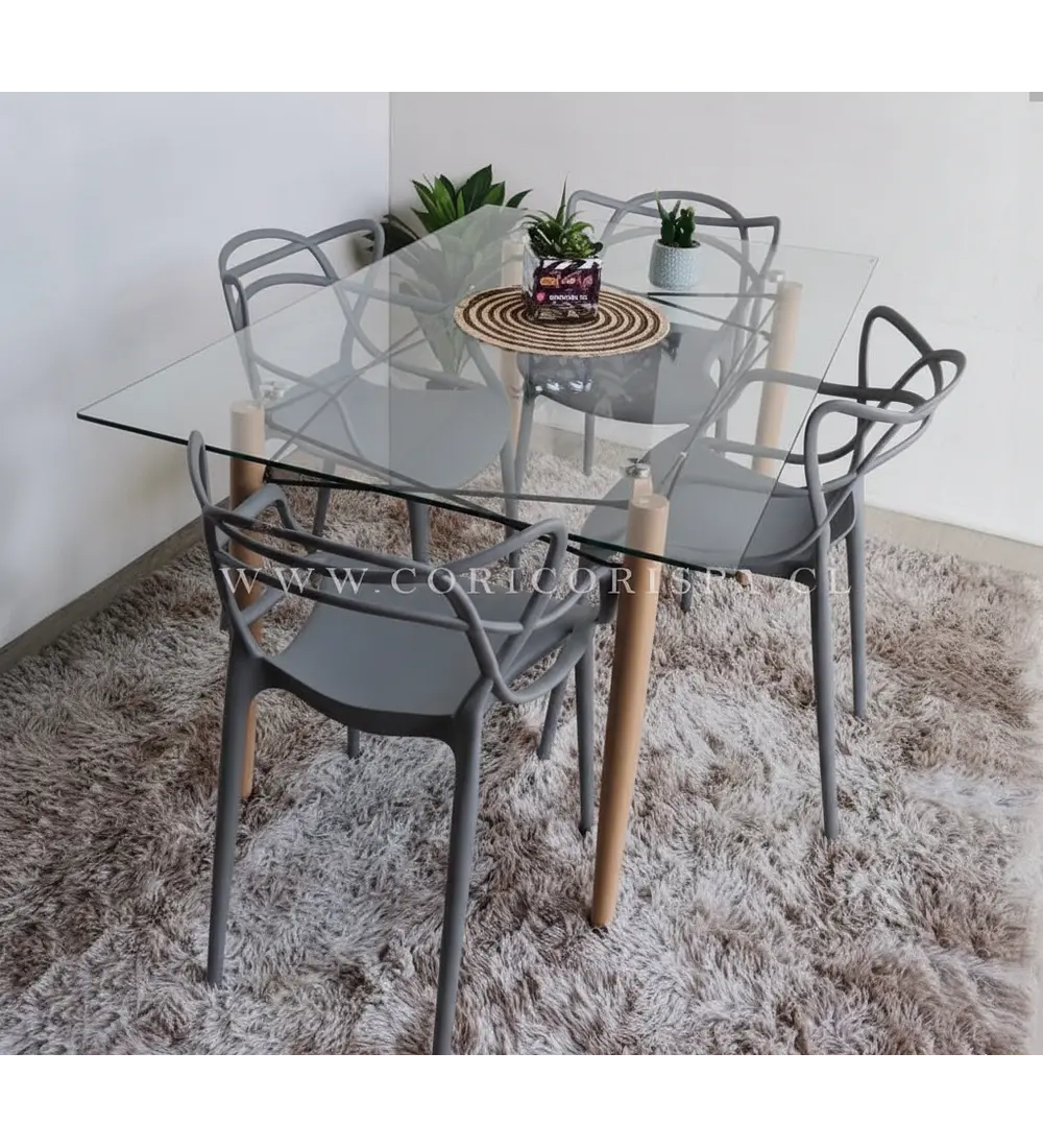 Mesa Crox 140x80cms + 4 Sillas Master