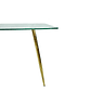 2da Seleccion.- Mesa de Vidrio Rubi Gold 130x80cm - Miniatura 4