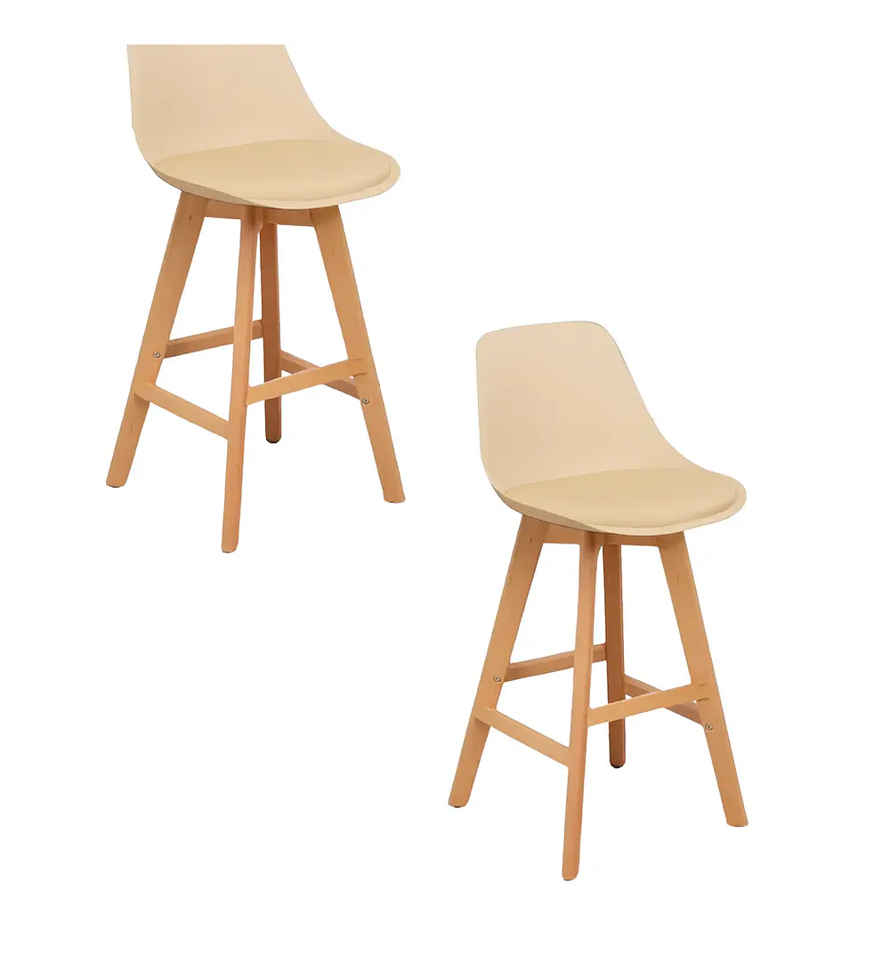 Pack 2 Taburetes Tulip 65cms