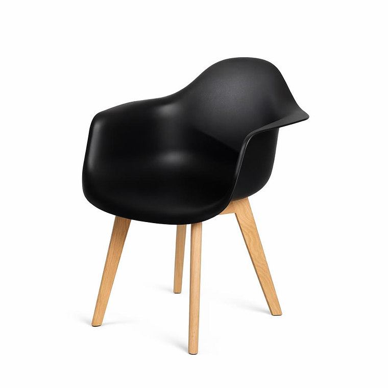 Butaca Eames Wood 2