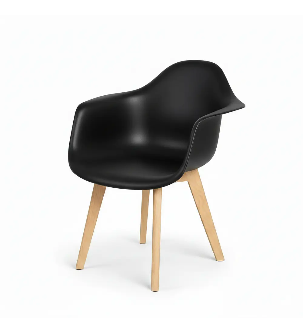 Butaca Eames Wood