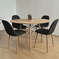 Comedor Mesa Wood 100cm +  4 Sillas Scoop  - Miniatura 8