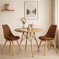 Comedor Mesa 80cm Wood + 2 Sillas Tulip - Miniatura 7