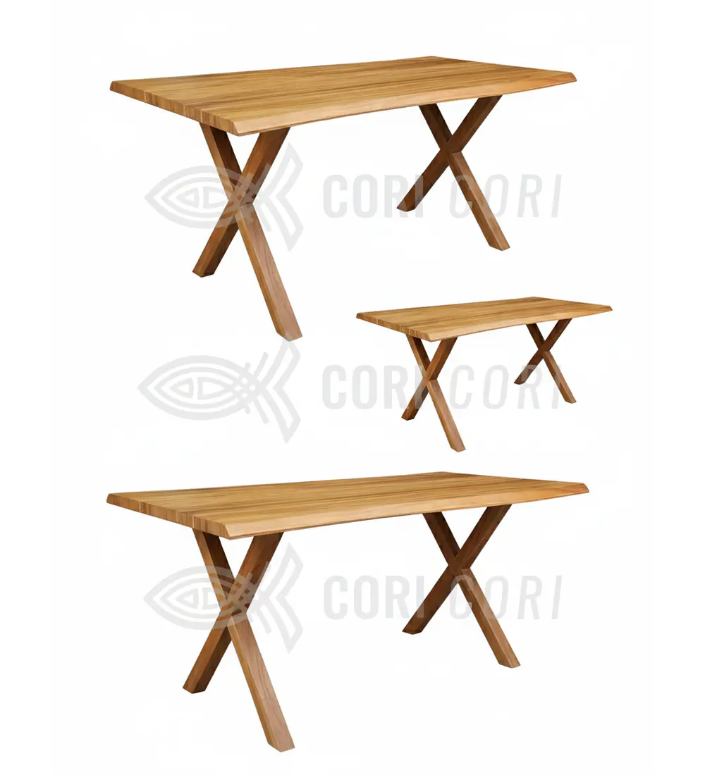 2da Seleccion.- Mesa de Comedor Medlock Rustica 160x90cms