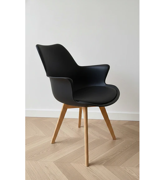 Butaca Eames Wood con Cojin