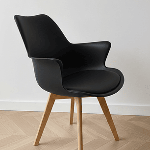 Butaca Eames Wood con Cojin