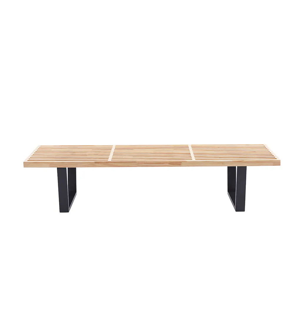 Banqueta George Nelson 160cm - Madera