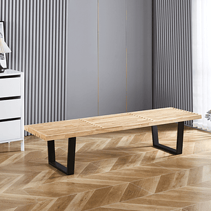 Banqueta George Nelson 160cm - Madera