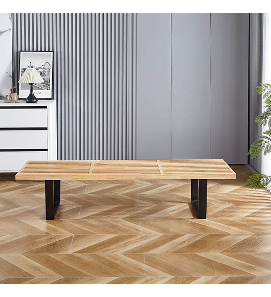 Banqueta George Nelson 160cm - Madera