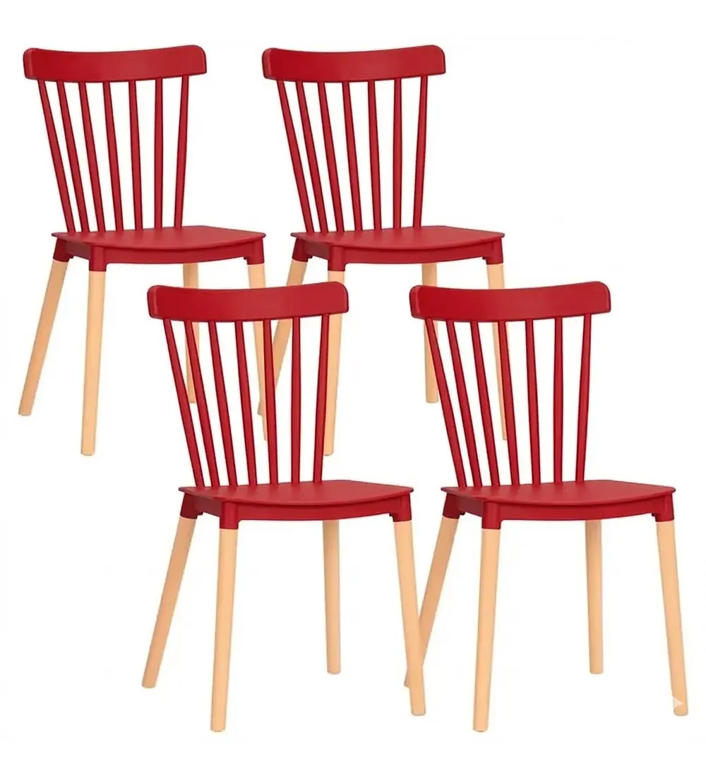 Pack 4 Sillas Windsor - Polipropileno