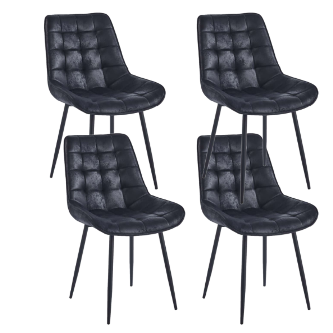 Pack 4 Sillas Capitonne Top Vintage  1