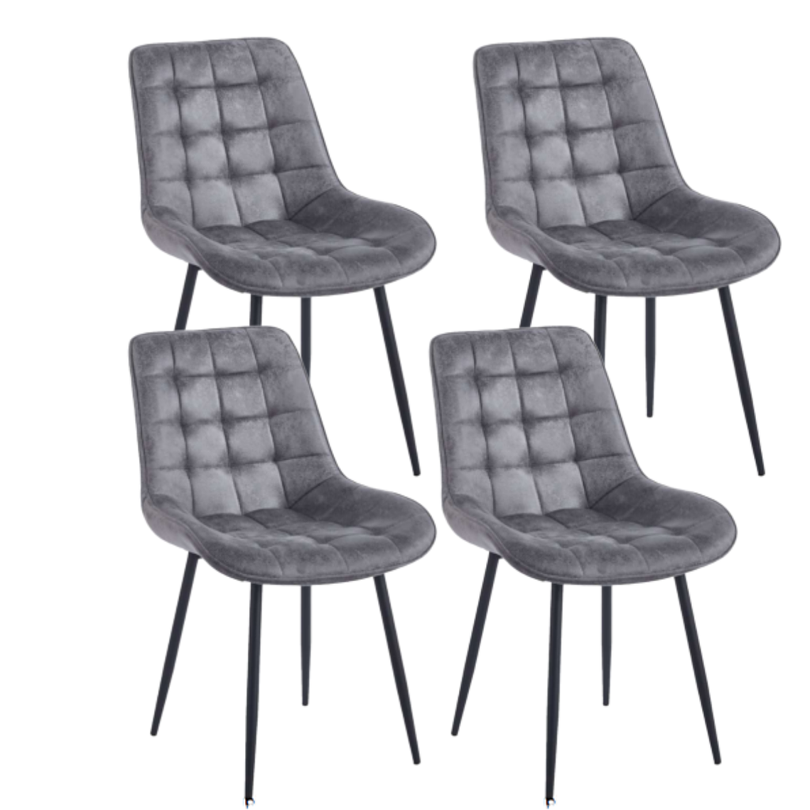 Pack 4 Sillas Capitonne Top Vintage  3