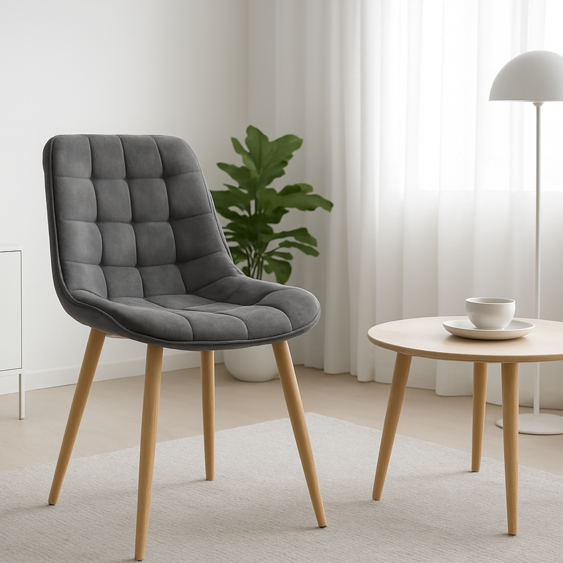 Pack 4 Sillas Capitonne Top Vintage  8