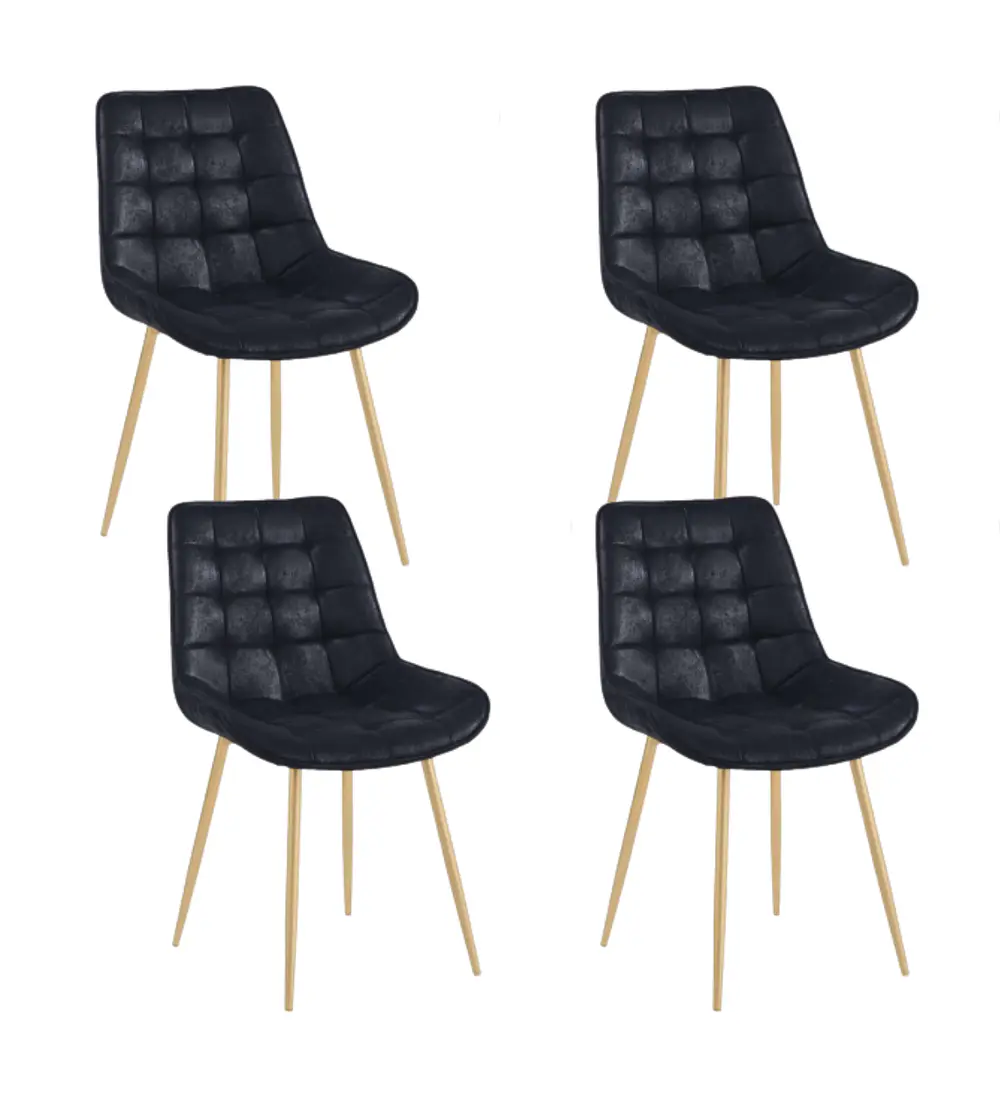 Pack 4 Sillas Capitonne Top Vintage 