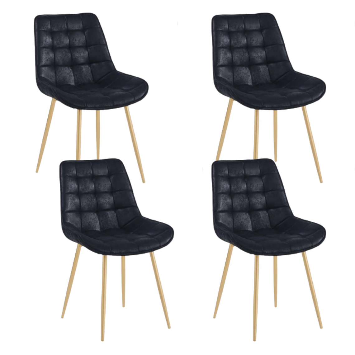 Pack 4 Sillas Capitonne Top Vintage  17