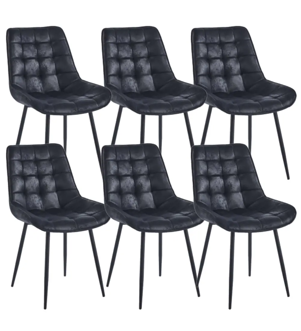 Pack 6 Sillas Capitonne Top Vintage 