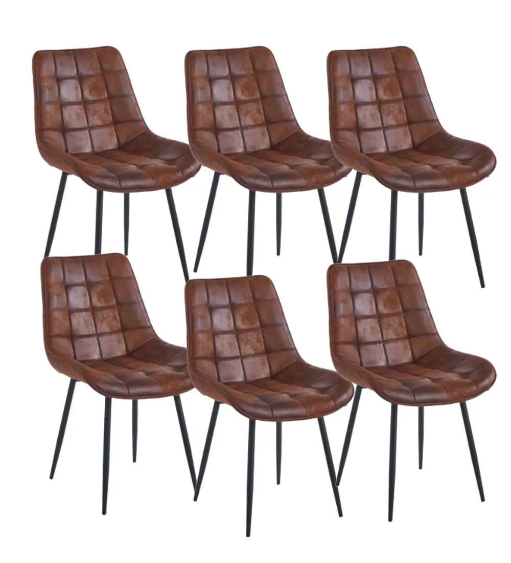 Pack 6 Sillas Capitonne Top Vintage 