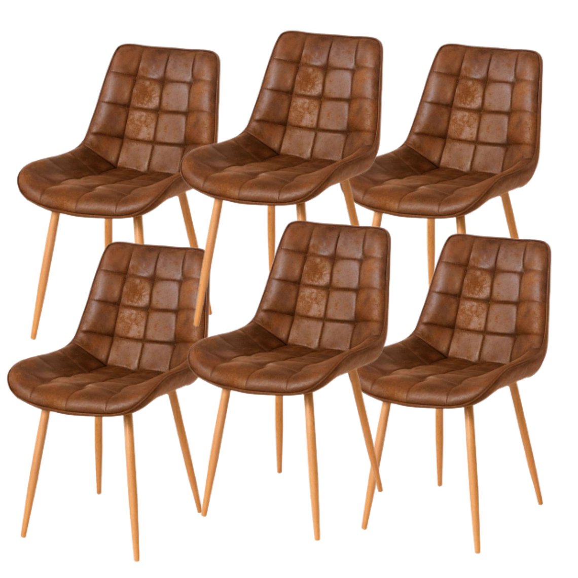 Pack 6 Sillas Capitonne Top Vintage  9