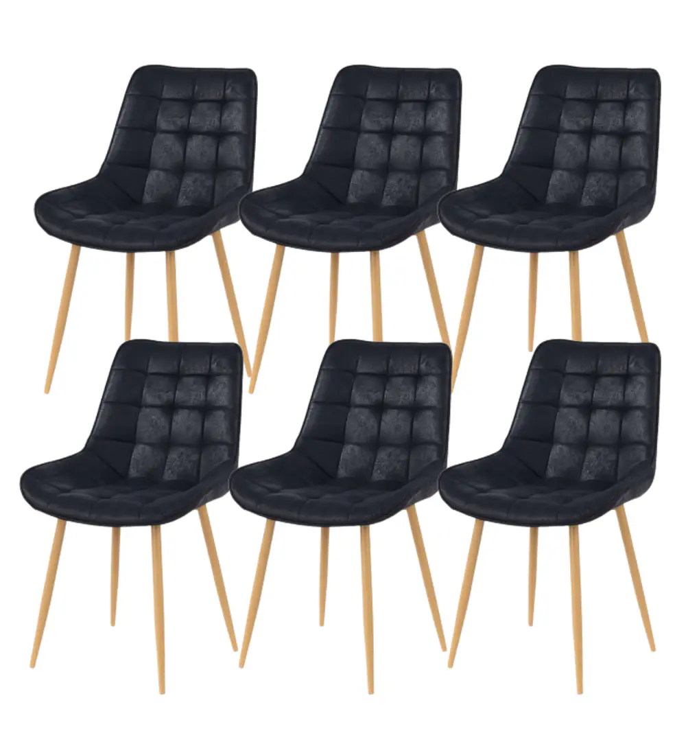 Pack 6 Sillas Capitonne Top Vintage 