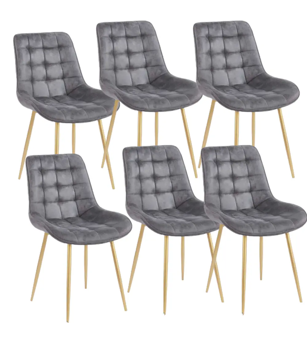 Pack 6 Sillas Capitonne Top Vintage 