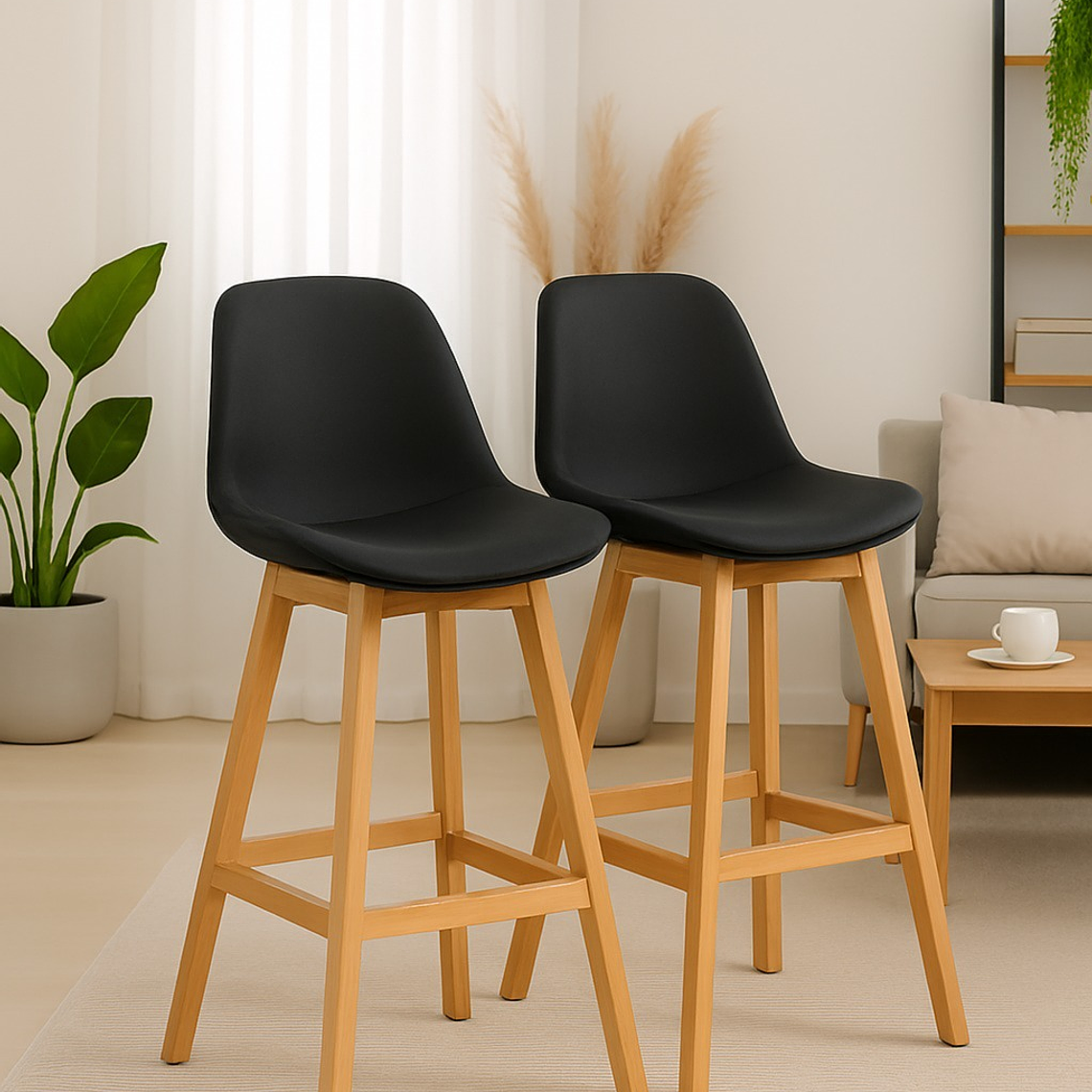 Pack 2 Taburetes Tulip 75cm 12