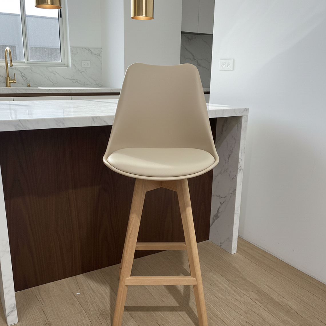 Pack 2 Taburete Tulip Alto 75 cms 8