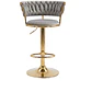 Taburete Queen Velvet Gold - Miniatura 19