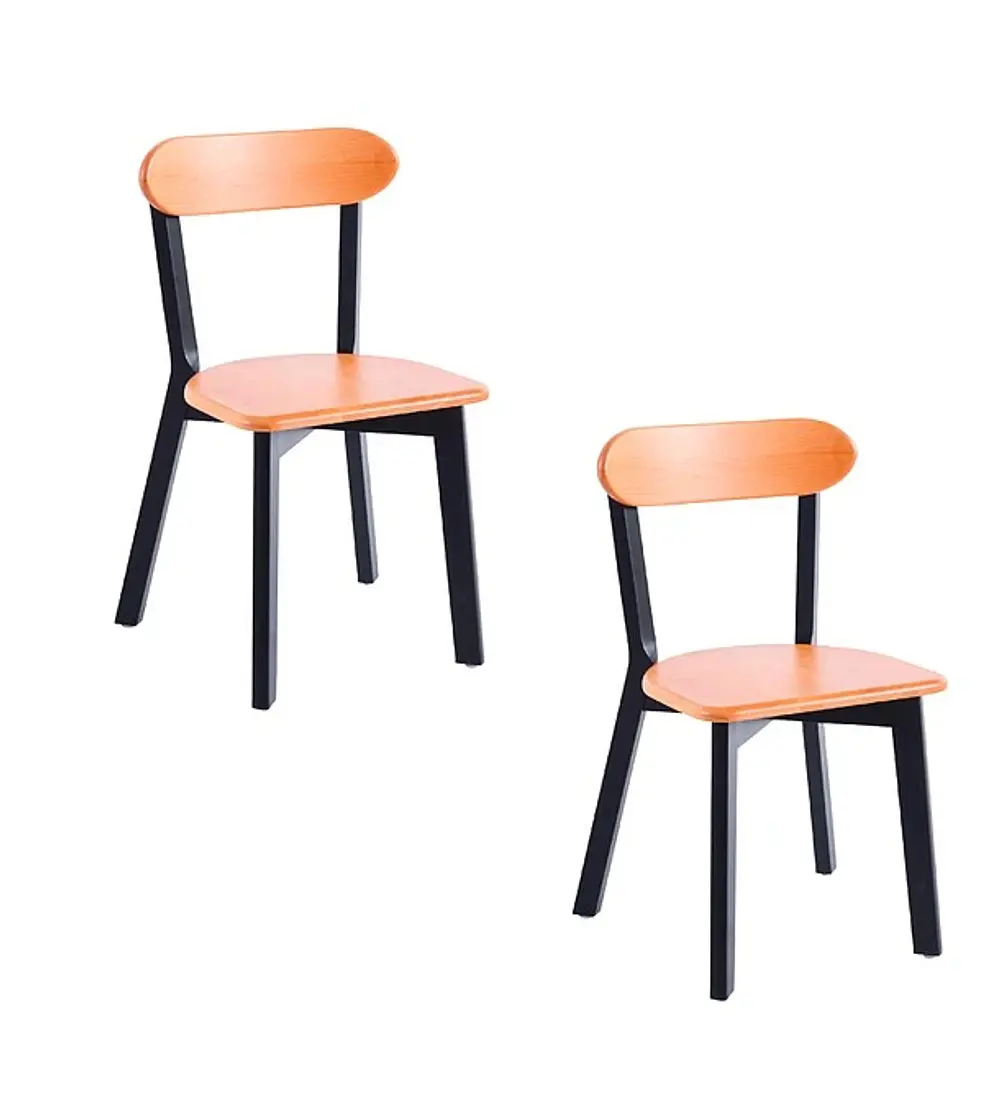 Silla Fresno de Madera - Negra