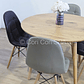 Comedor Mesa Aura Wood 100cms  + 4 Sillas Capitonne Eames Ecocuero - Miniatura 5