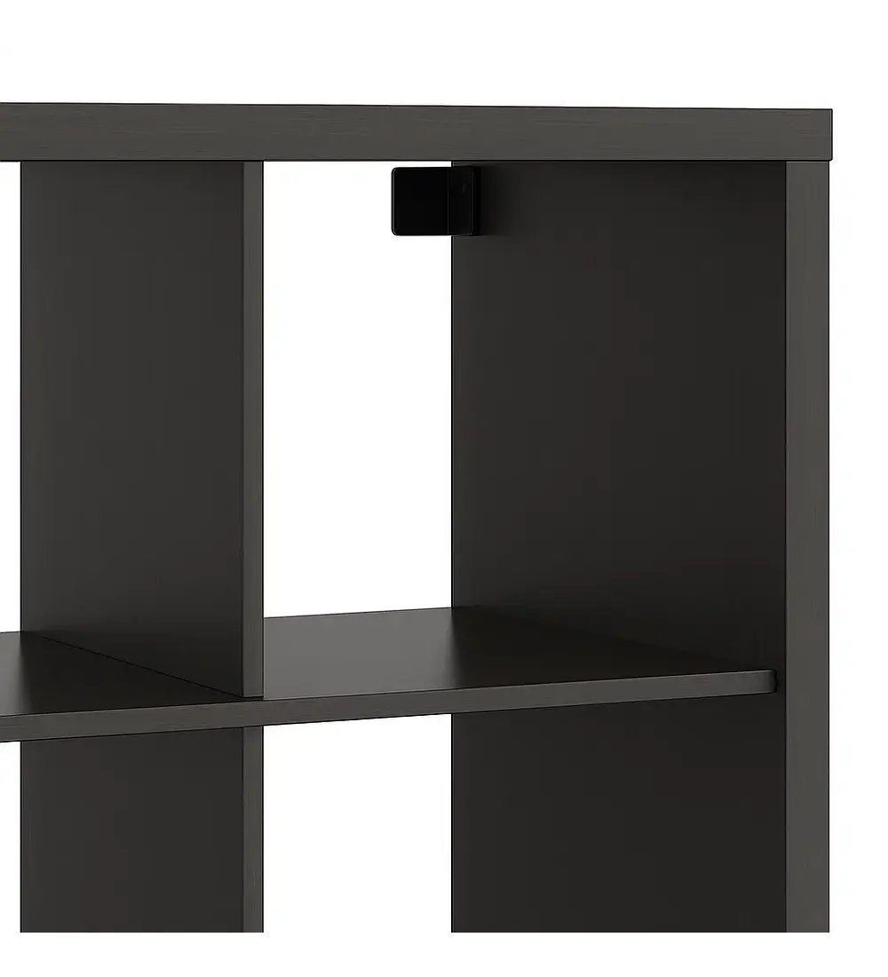 Estante Modular Zyno con 8 Compartimentos - Negro