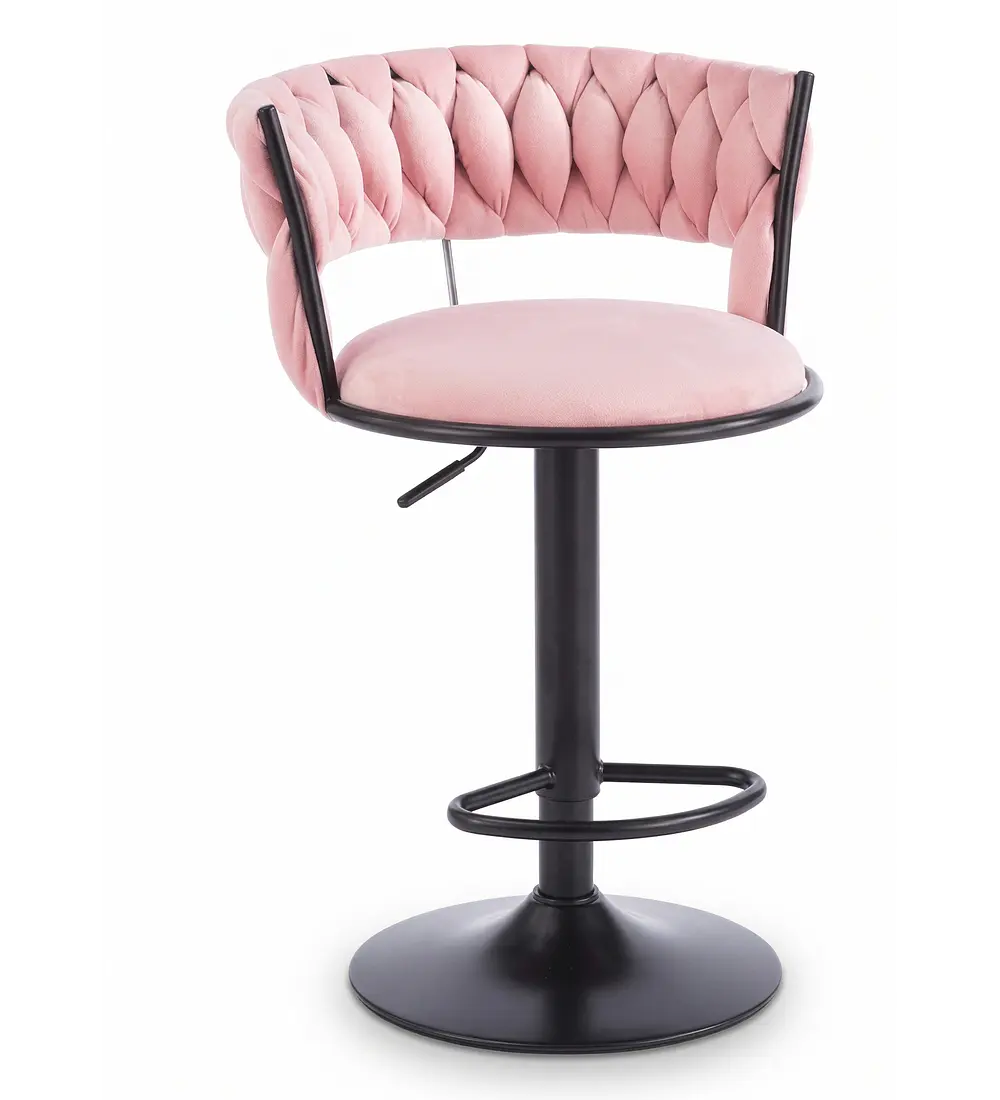 Taburete Queen Velvet Gold