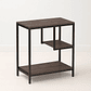 Mesa Auxiliar de 3 Niveles con Estantes Abiertos - Miniatura 3