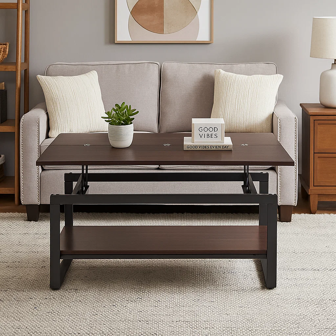 Mesa de Centro Sombra - Negra 1