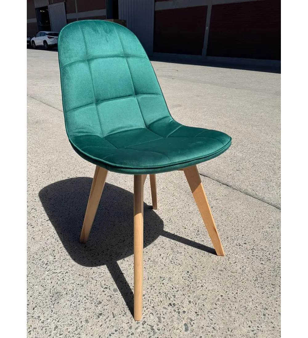 2da Seleccion.- Silla Capitonné Velvet VERDE