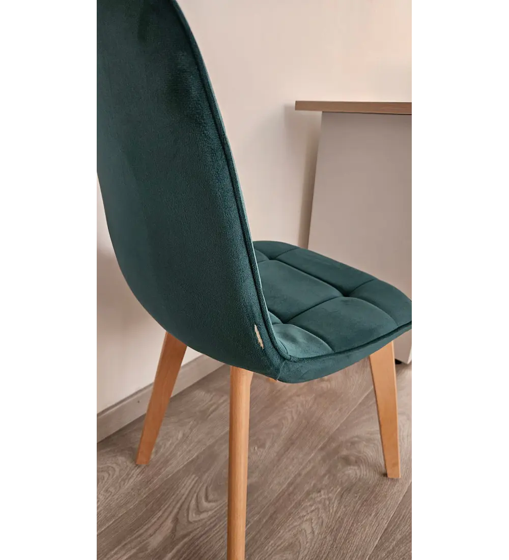 2da Seleccion.- Silla Capitonné Velvet VERDE