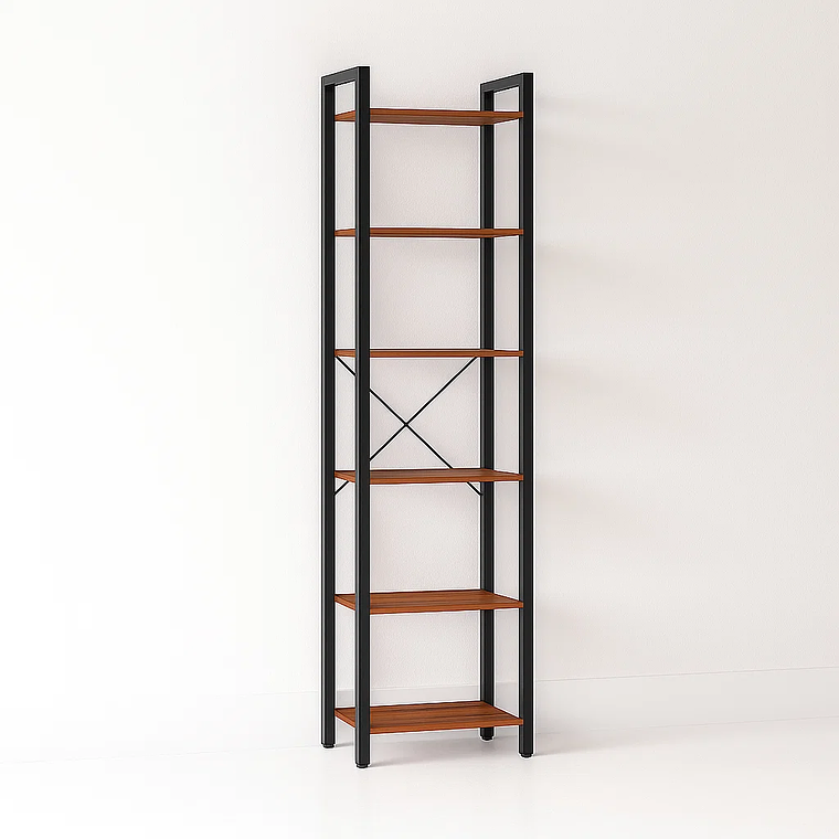 Estantería Industrial BlackLine con 6 Repisas  2