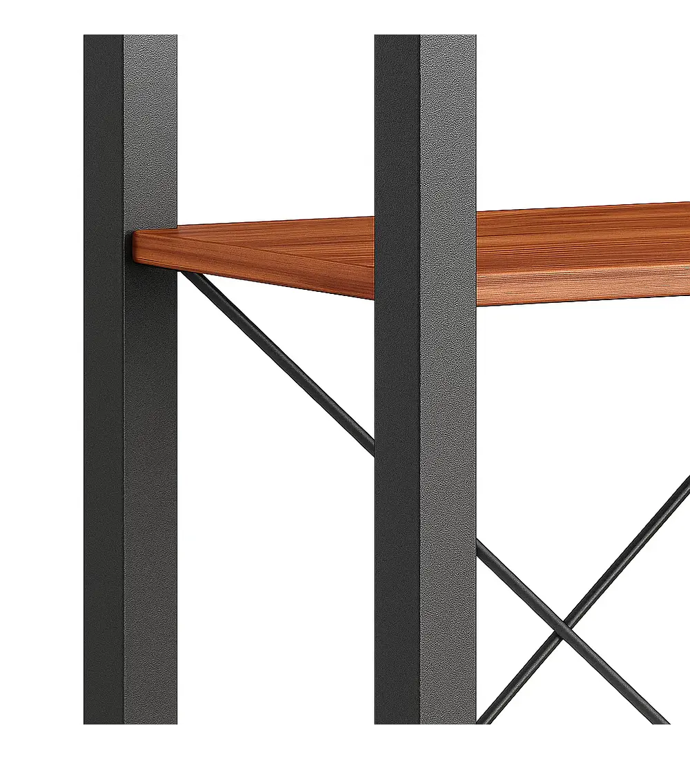 Estantería Industrial BlackLine con 6 Repisas 