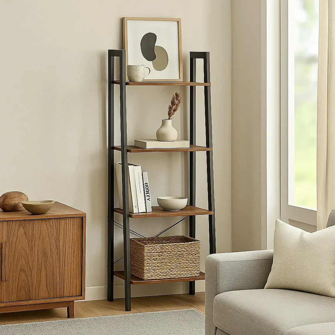 Estantería Industrial Loft Rack 4 Pisos 1