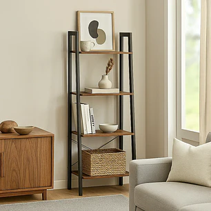 Estantería Industrial Loft Rack 4 Pisos