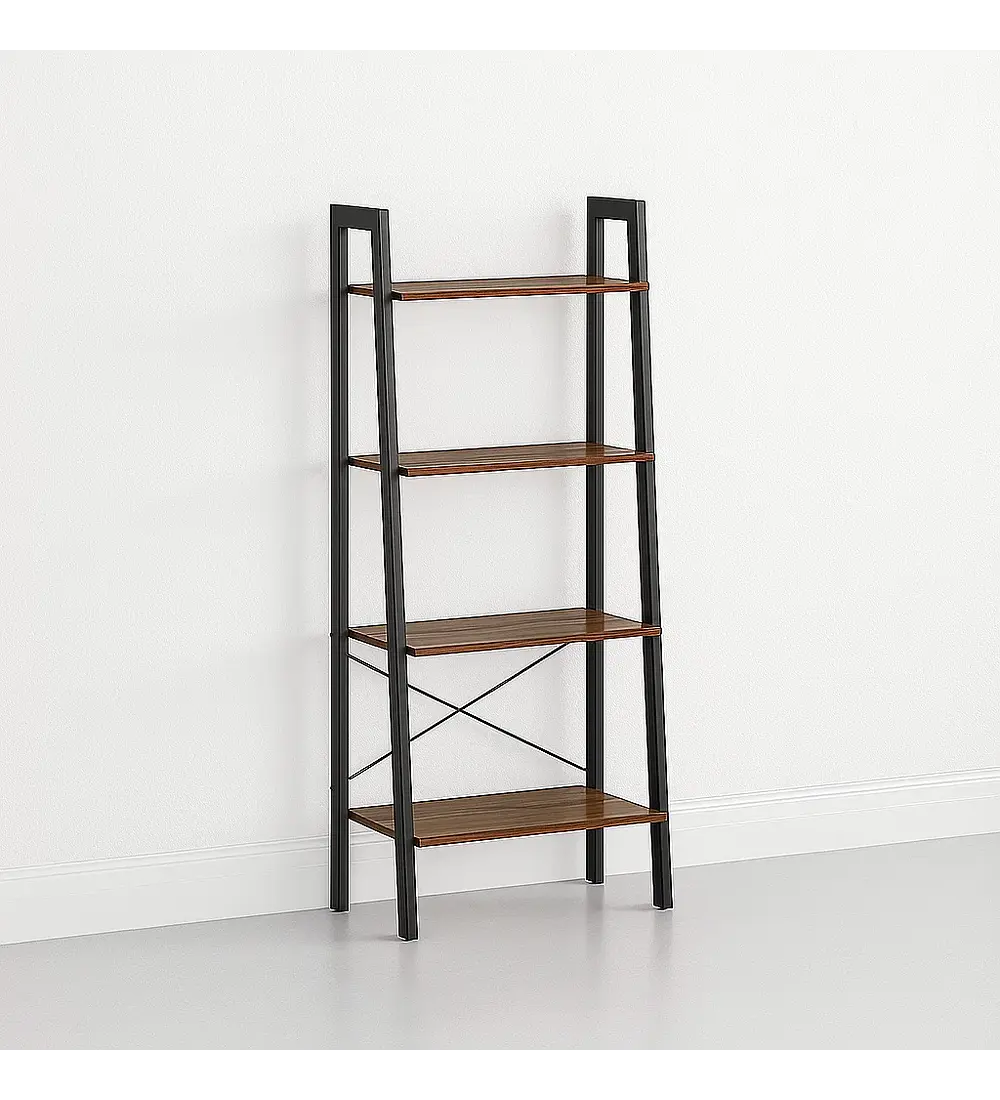 Estantería Industrial Loft Rack 4 Pisos