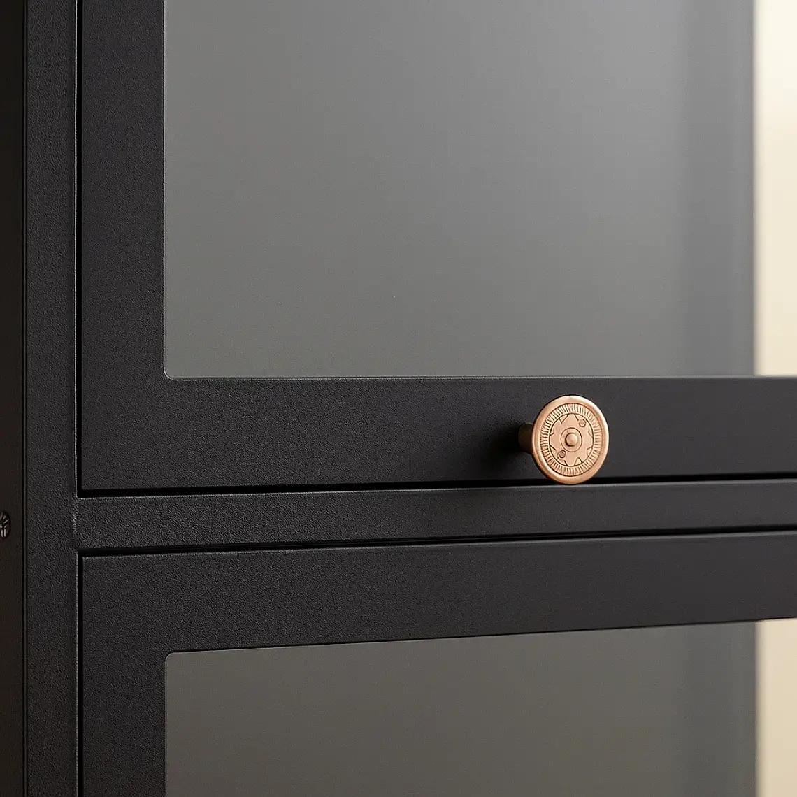 Vitrina BambooGlass 4 Niveles - Negro 4