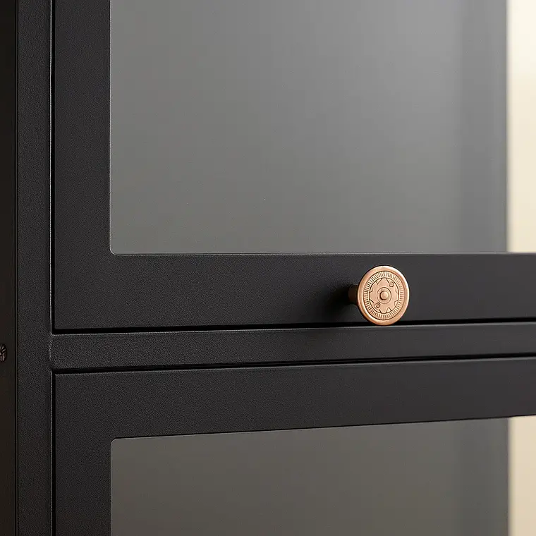 Vitrina BambooGlass 4 Niveles - Negro 4