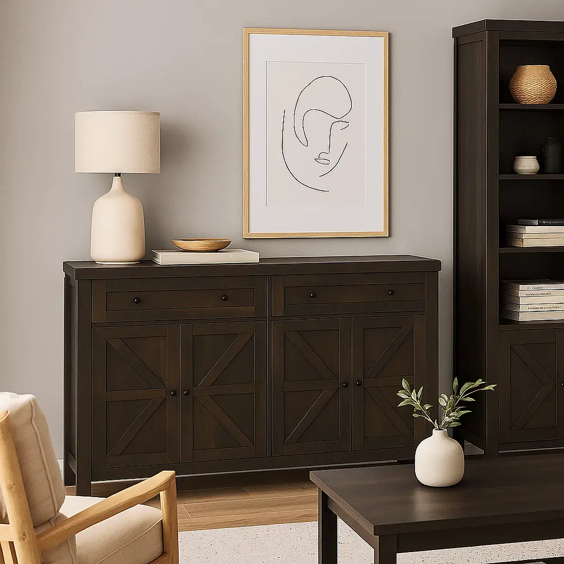 Buffet de Cocina Renk Vintage 1