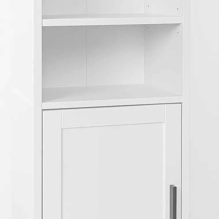 Librero MultiStore con Puerta - Blanco 3