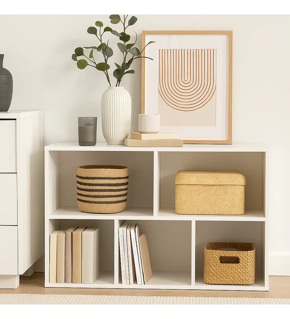Estantería Baja MultiBox Blanca