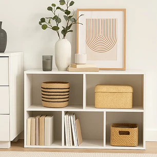 Estantería Baja MultiBox Blanca