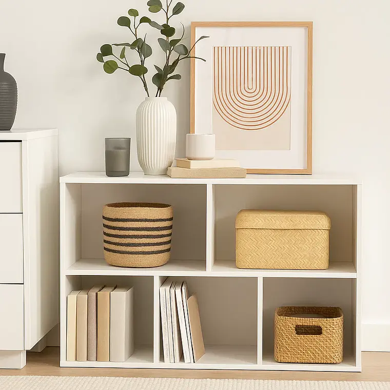 Estantería Baja MultiBox Blanca 1