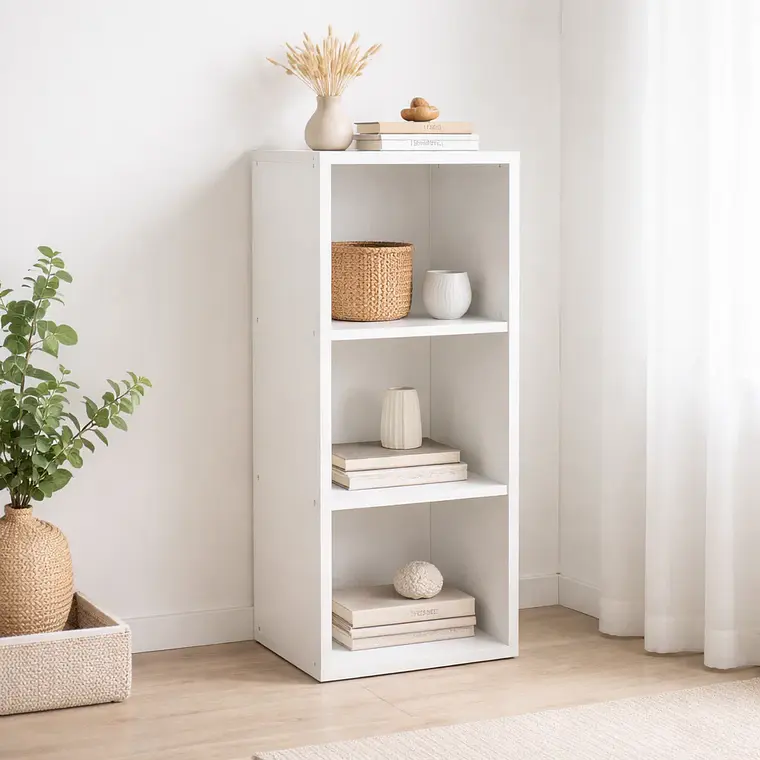 Estante Eiry 3 Color Blanco 1