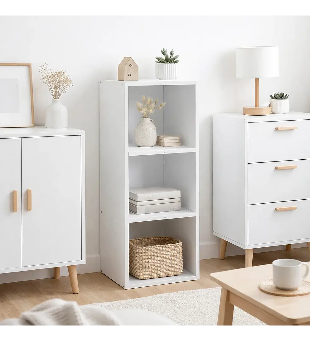 Estante Eiry 3 Color Blanco