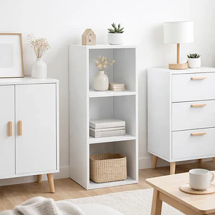 Estante Eiry 3 Color Blanco